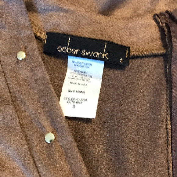 Faux suede dress NWT - Picture 7 of 7